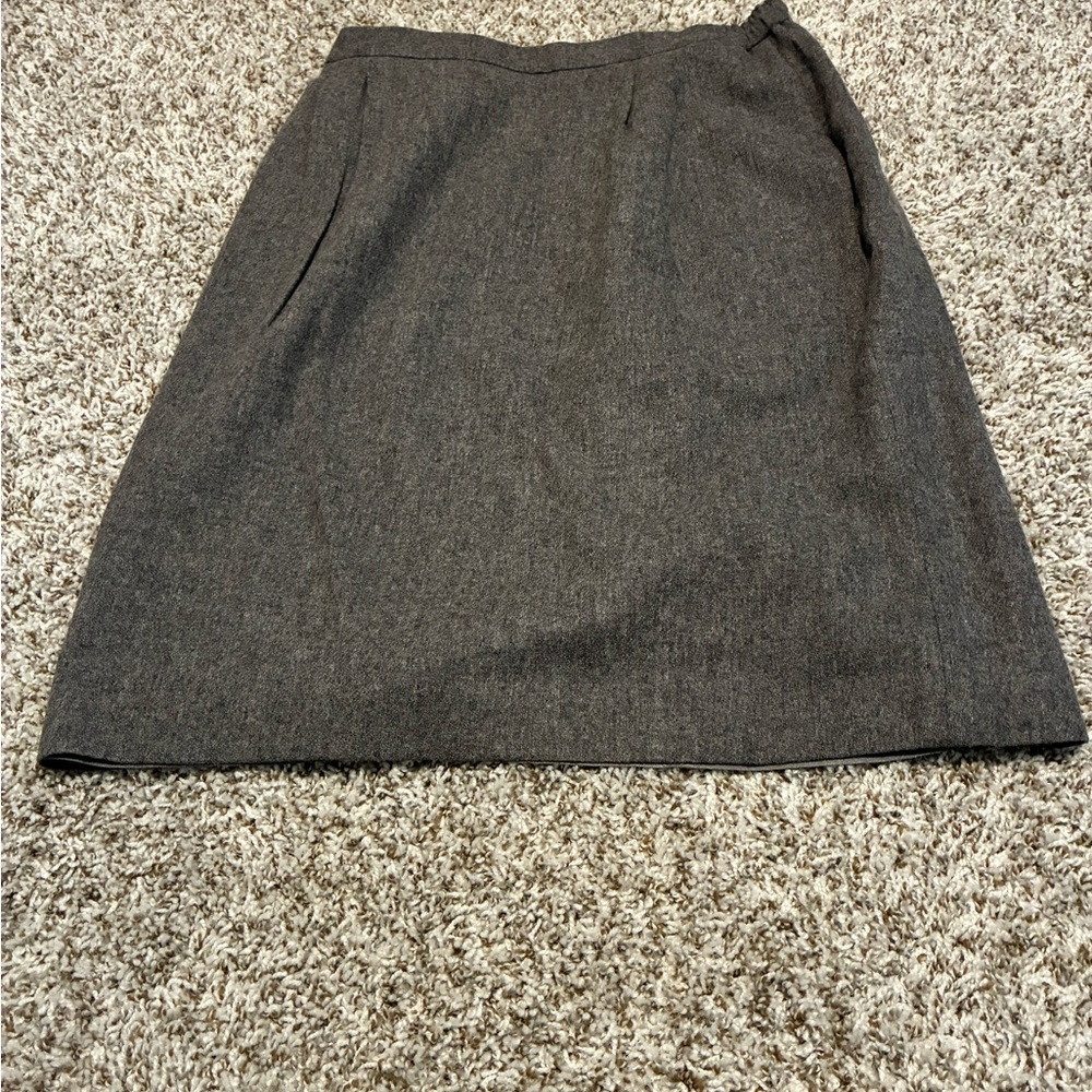 Appleseed's Charcoal A-Line Skirt